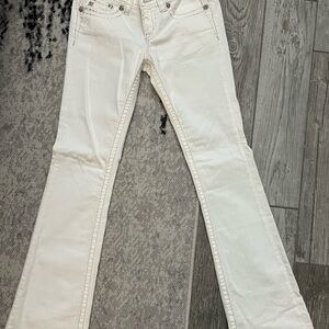 White Miss Me Jeans